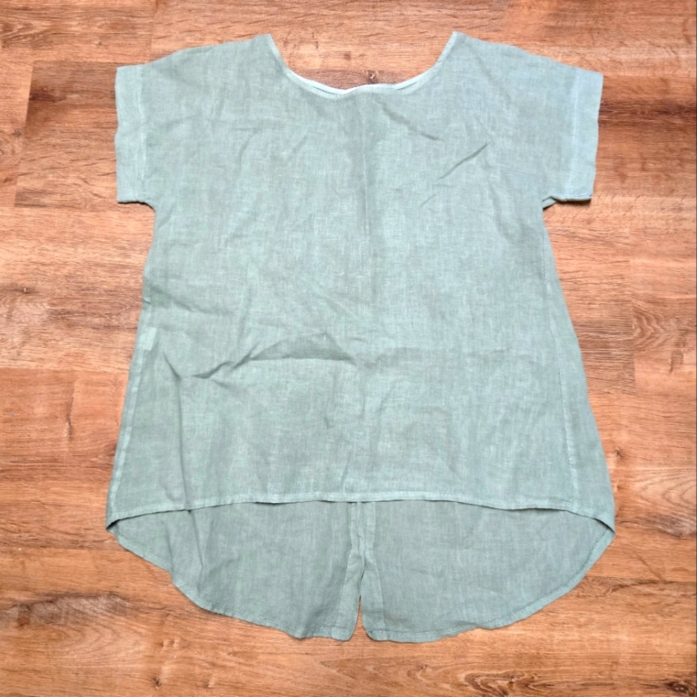 Women's Green Tunic Top